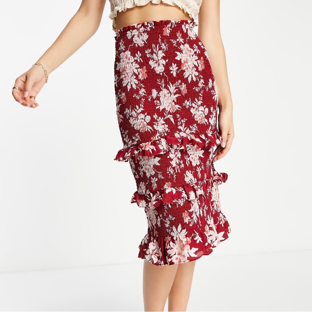 Abercrombie Smocked Skirt